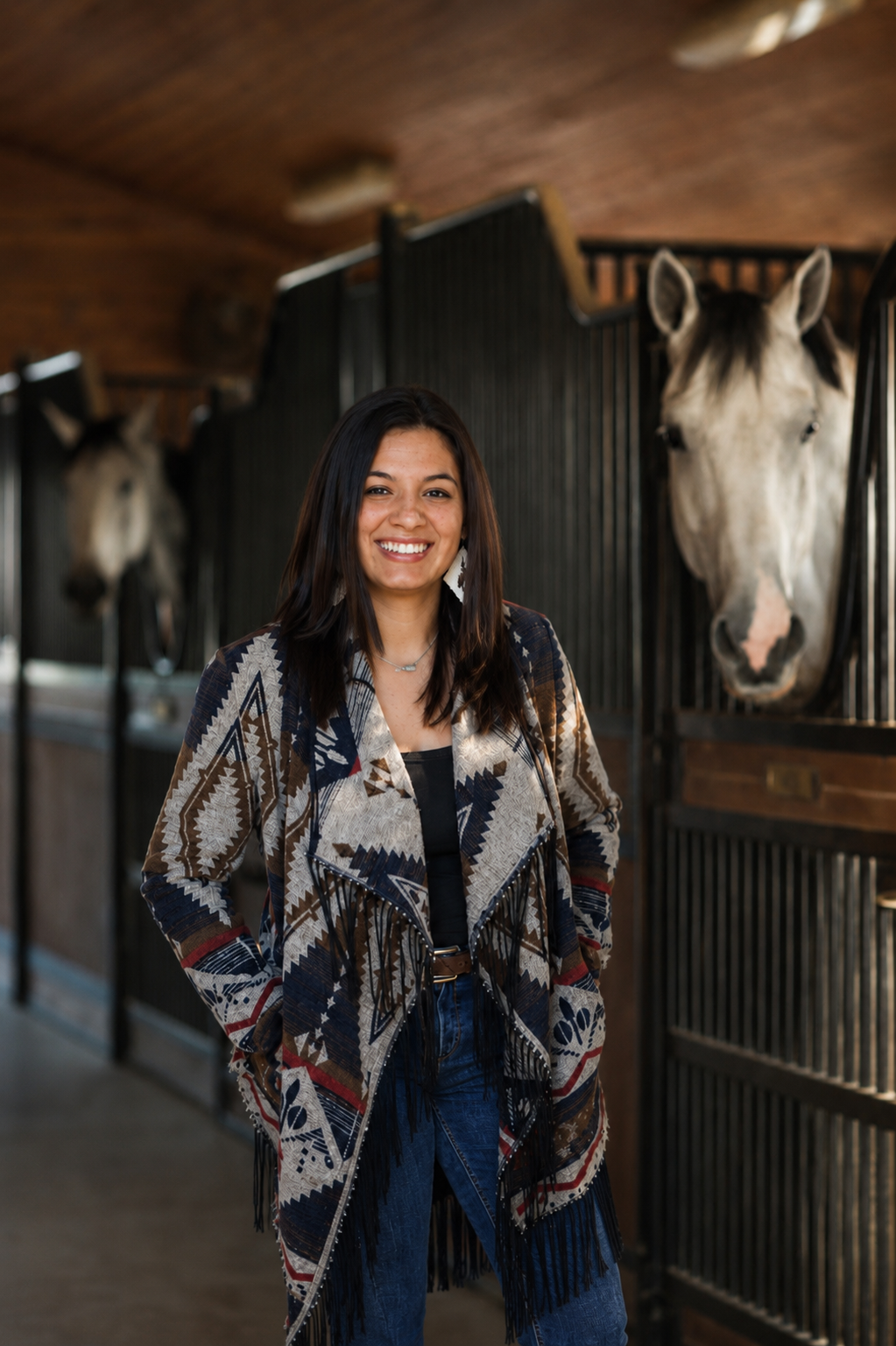 Roni with Cannon Equine